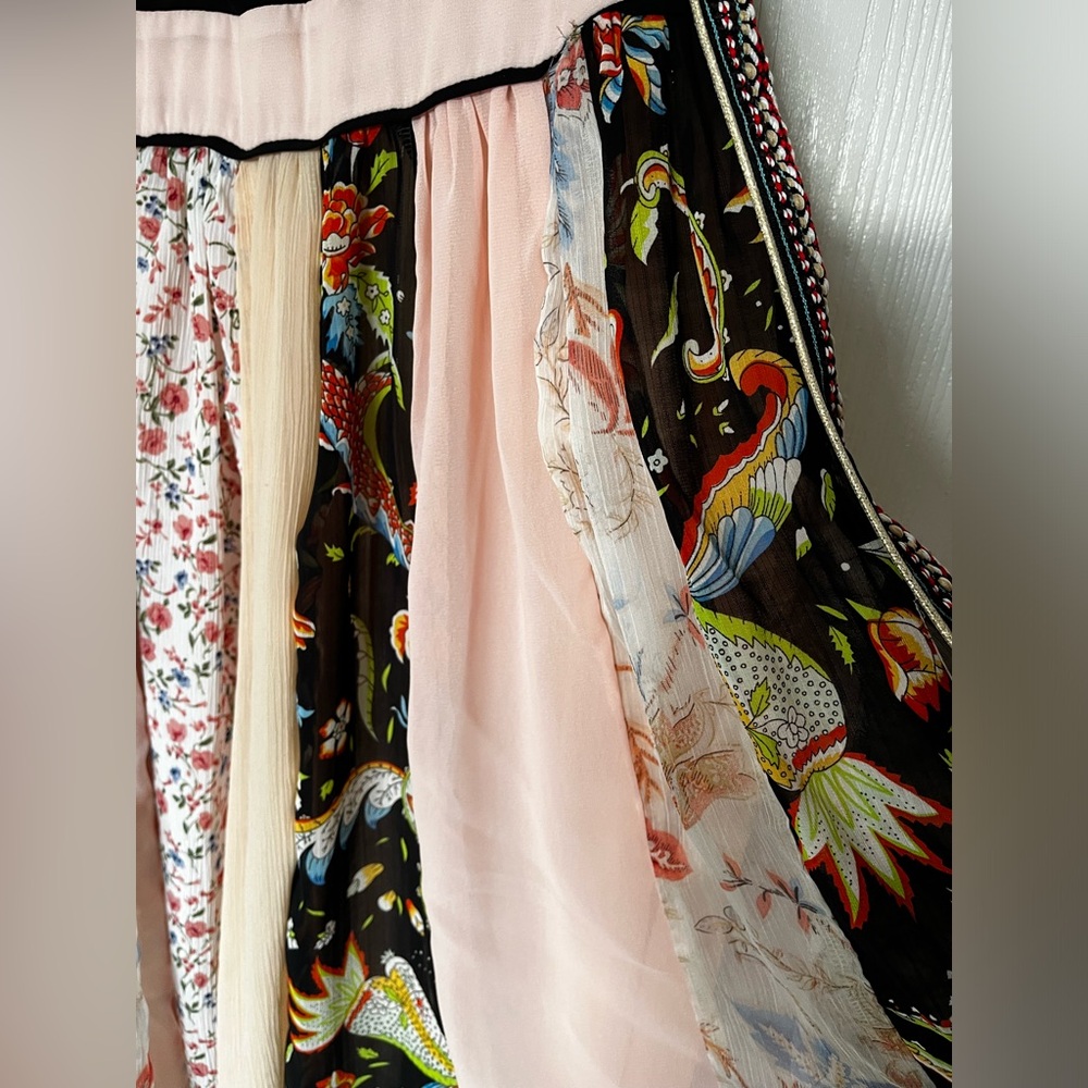 Altard State Boho Maxi Patchwork Western Sleevele… - image 5